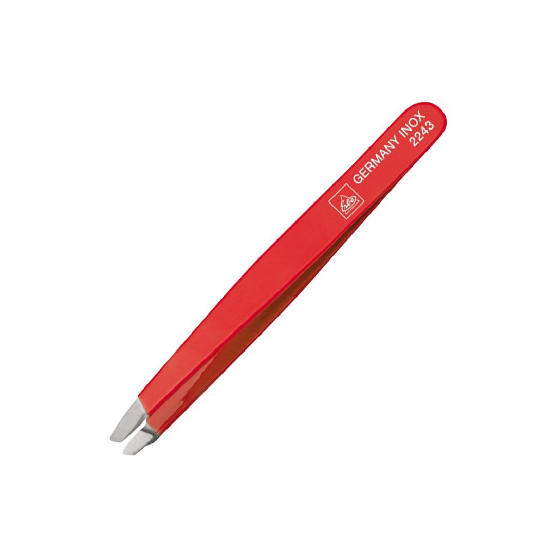 4031683922439.jpg Erbe Solingen - Tweezers - Color# Red Size 9.5cm - Model# 92243 - Image 1