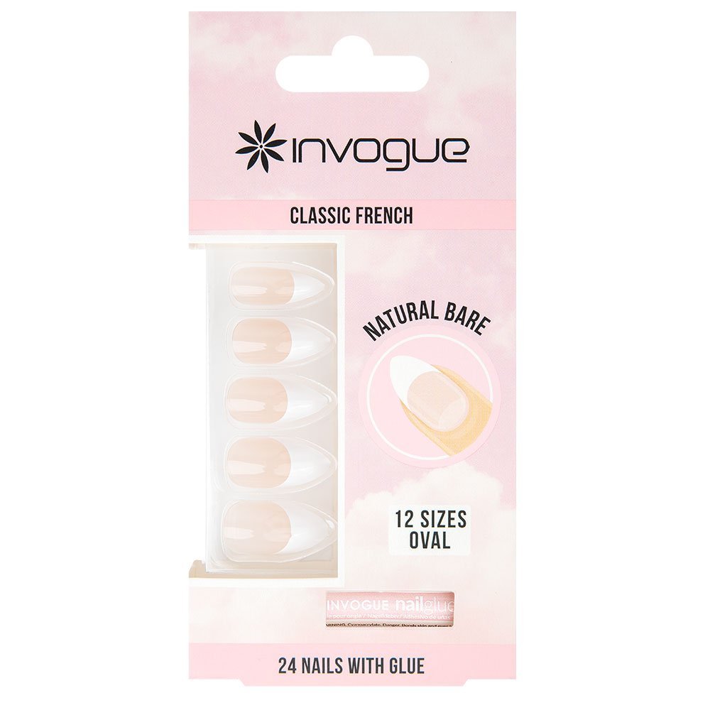 5060455142460.jpg Invogue French Bare Oval Nails - الصورة 1