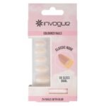 Invogue Coloured Classic Nude Nails