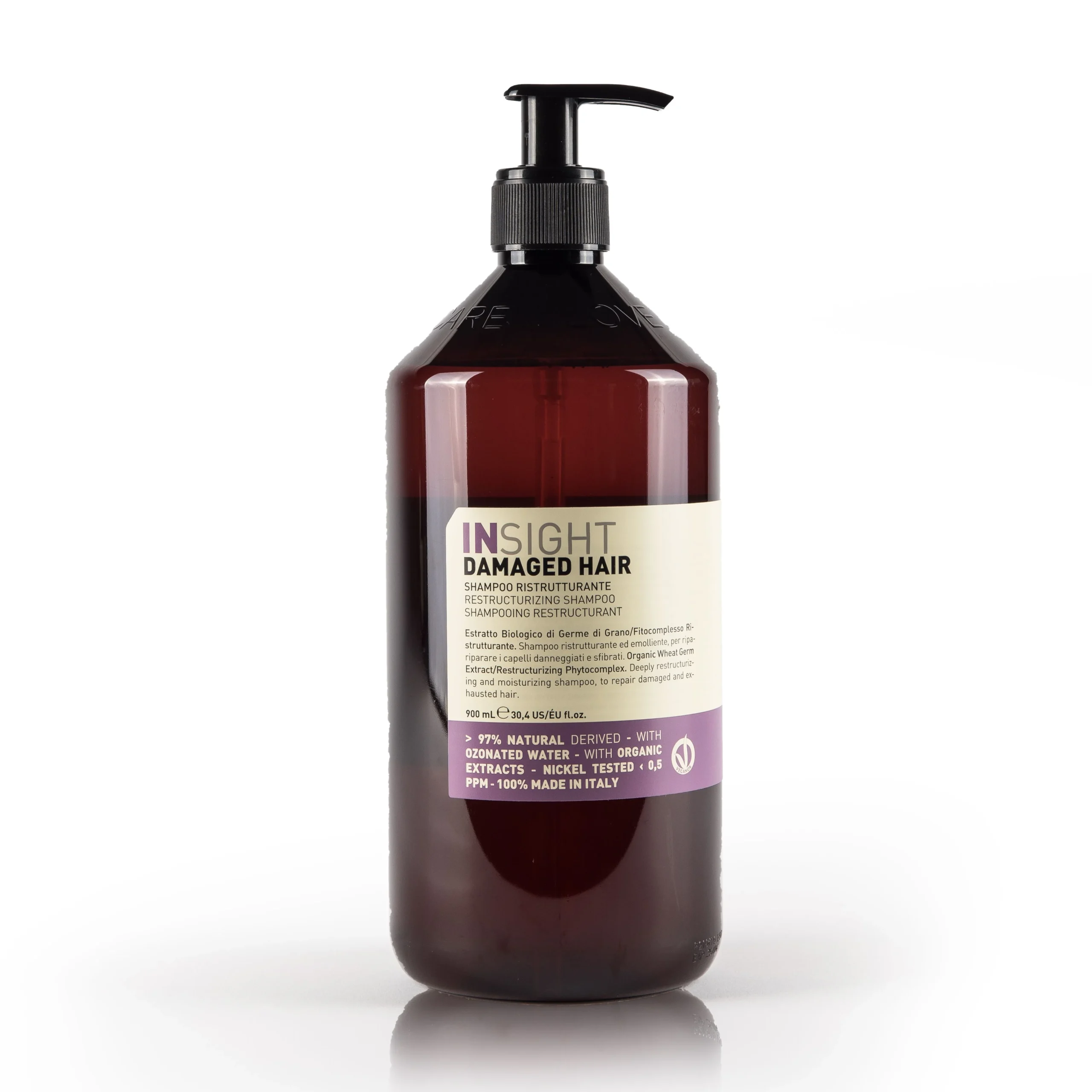 8029352353550-scaled-1.webp Insight - Damage Hair Restructurizing Shampoo -900ml - الصورة 1