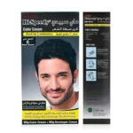 Hi-Speedy Color Cream for Men Free ammonia - Black Brown