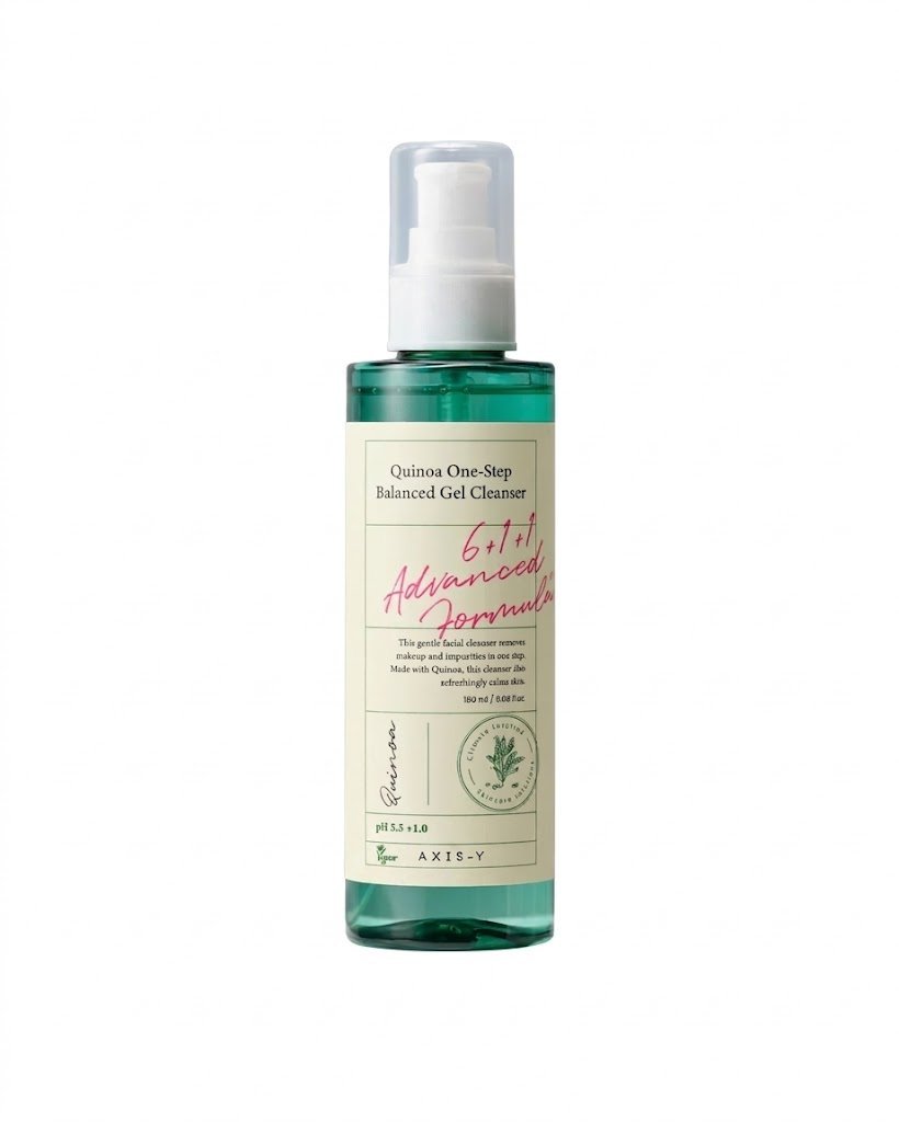 a9dee88d-cdd7-4f43-b75c-b3916b5e915e.jpg AXIS-Y Quinoa One-Step Balanced Gel Cleanser (180ml) - الصورة 1