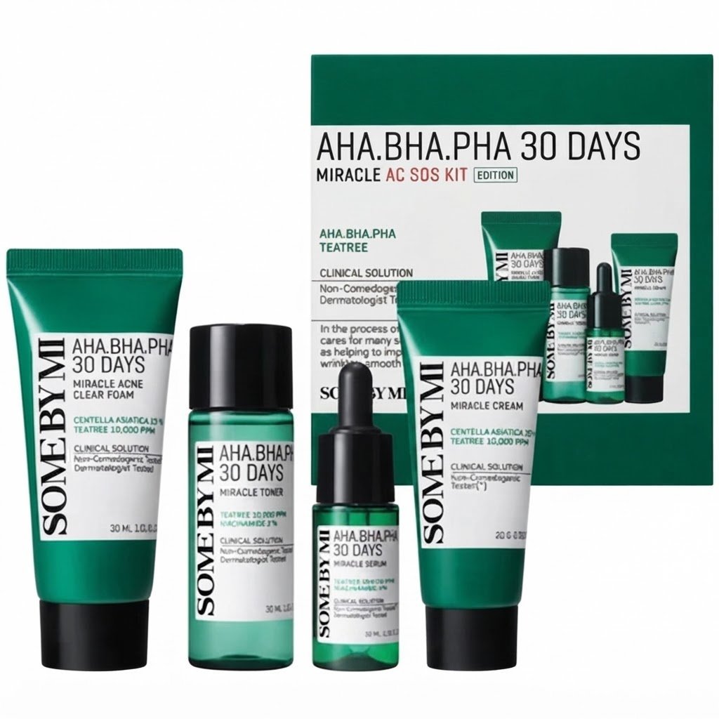 b04c7b3e-56c8-42e4-8c56-11f01233f074.jpg SOME BY MI AHA, BHA, PHA 30 Days Miracle Starter Limited Set - الصورة 1