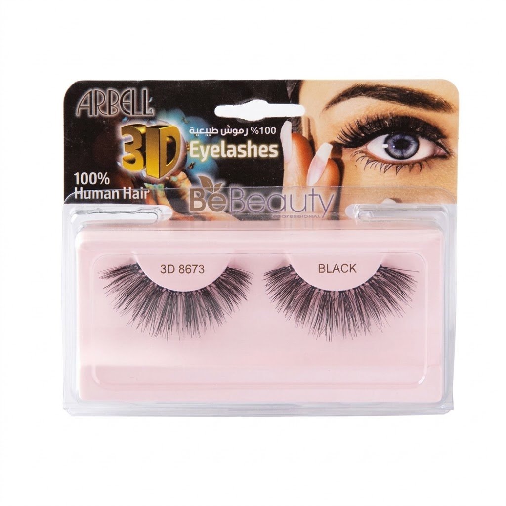 31dcce08-78f9-4db2-80f7-d91276e6b2fe ARBEL - 3D Eyelashes 8673 - BLACK - Image 1