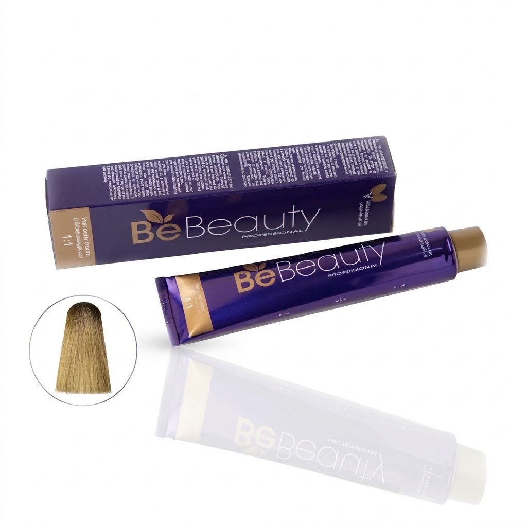 4442a705-96ce-4f50-aad9-4a007b4561b9 Be Beauty - Hair Color (8.11) - 100ml - Image 1
