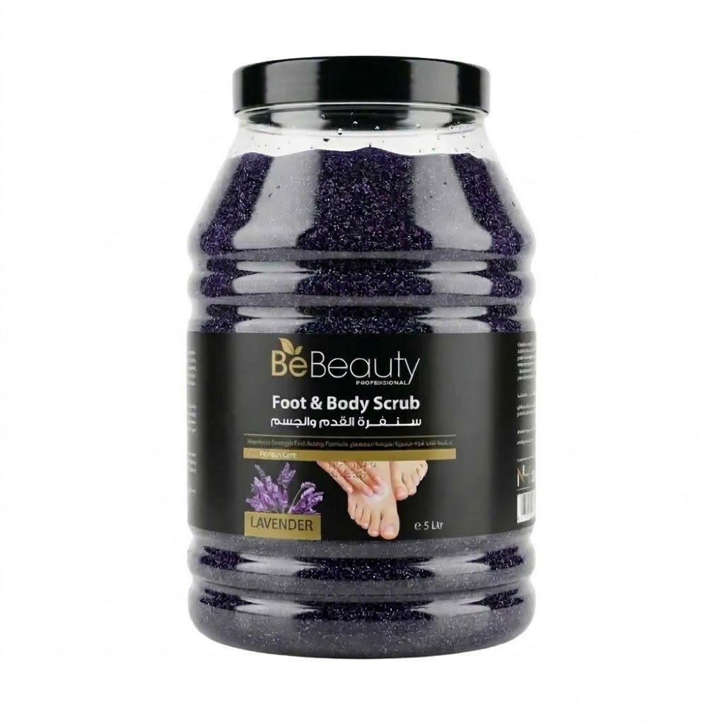 4893b491-f114-429b-989c-059f205637a0 Be Beauty - Foot Scrub - Lavender - 5L - Image 1