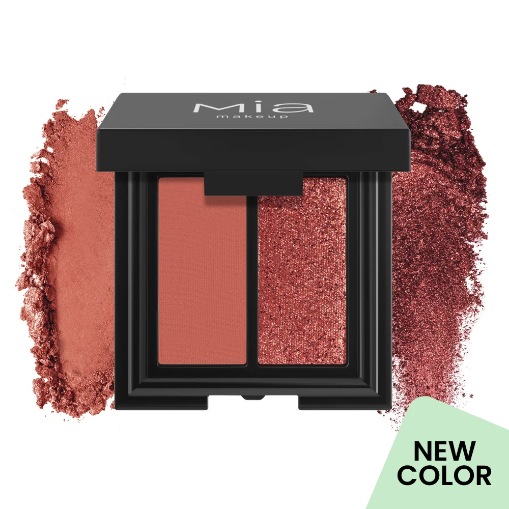 image_1024_3a508019-67a9-4c4a-ba90-3b17568ec8f4_1000x.webp Mia - Double Match Eyeshadow Duo 14 Monica & Chandler - Image 1